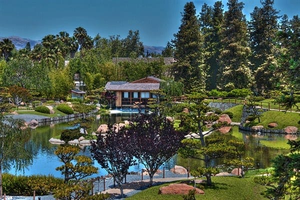 japanese garden at lake balboa van nuys ca