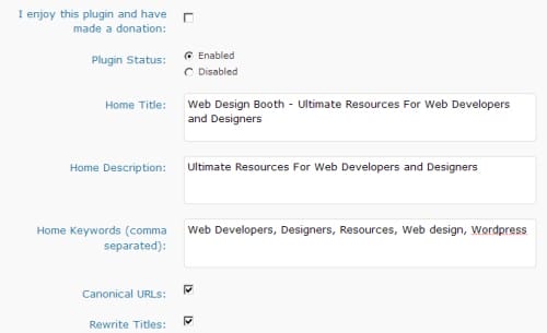 All in One SEO Pack All in One SEO Pack