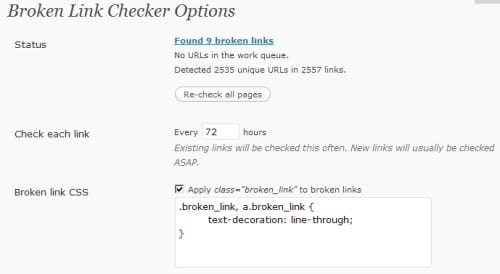 Broken Link Checker Broken Link Checker