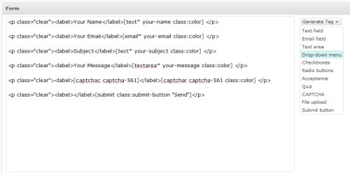 Contact Form 7 Contact Form 7