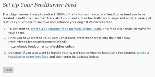 Feedburner Feedsmith plugin Feedburner Feedsmith plugin