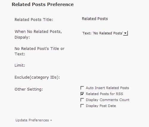 WordPress Related Posts Plugin WordPress Related Posts Plugin